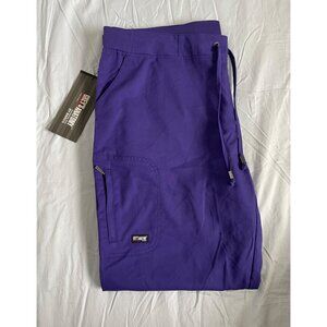 Grey's Anatomy By Barco Women's Blue Scrub Pants XL With Drawstring Brand New Wi